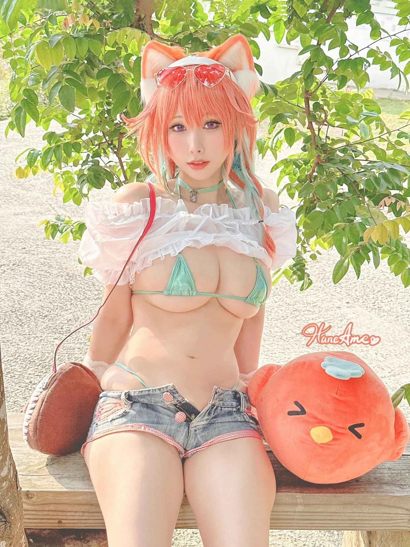 雨波_HaneAme – NO.191 2023年05月新品订阅4套视频-Hololive Takanashi Kiara [37P]插图3